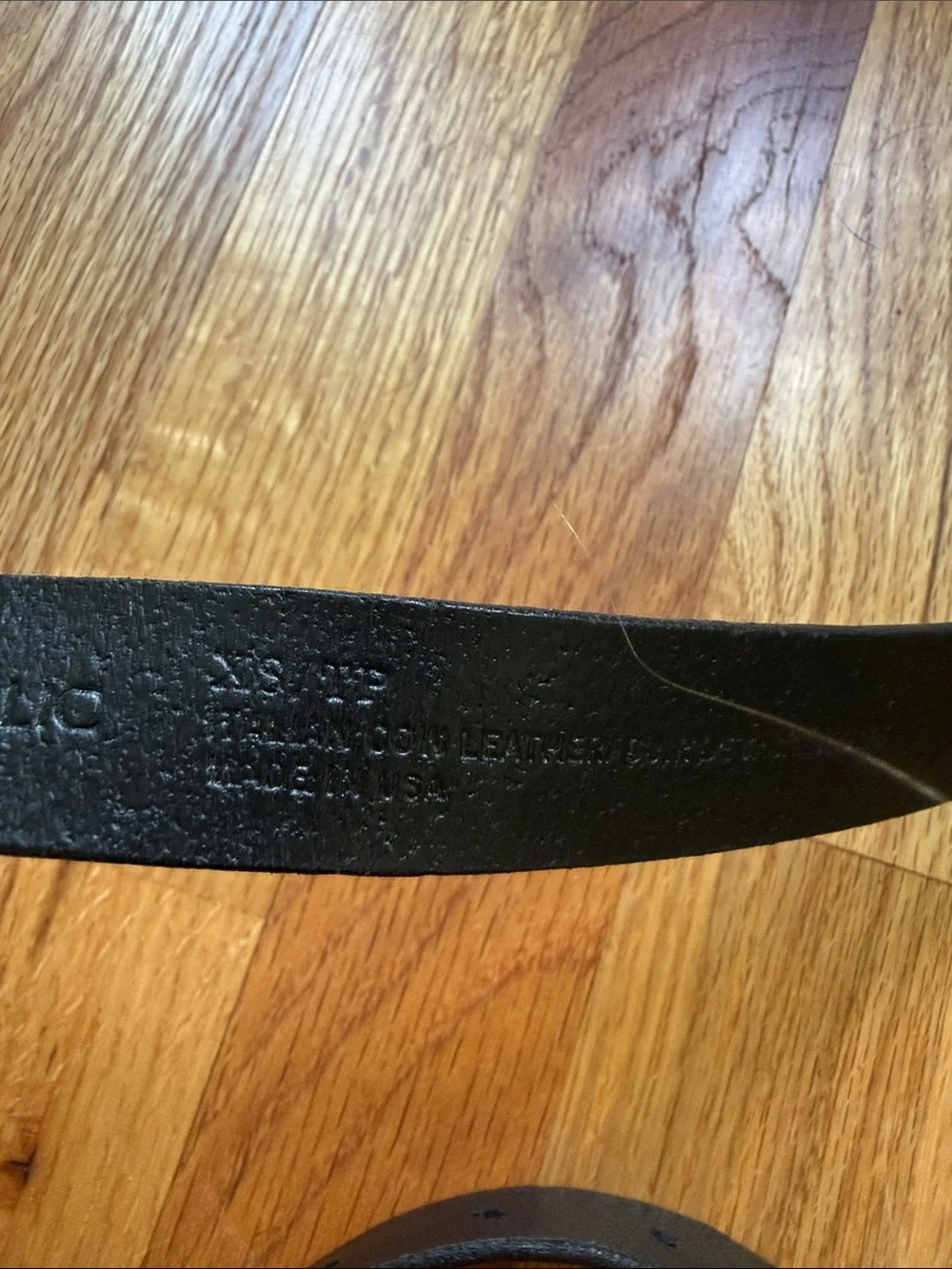Banana Republic XS black leather belt